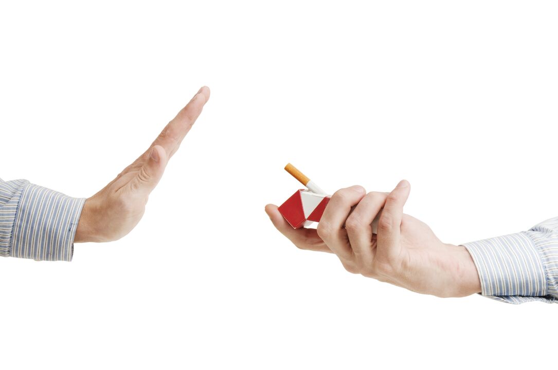 Refus de fumer avec Nizozero